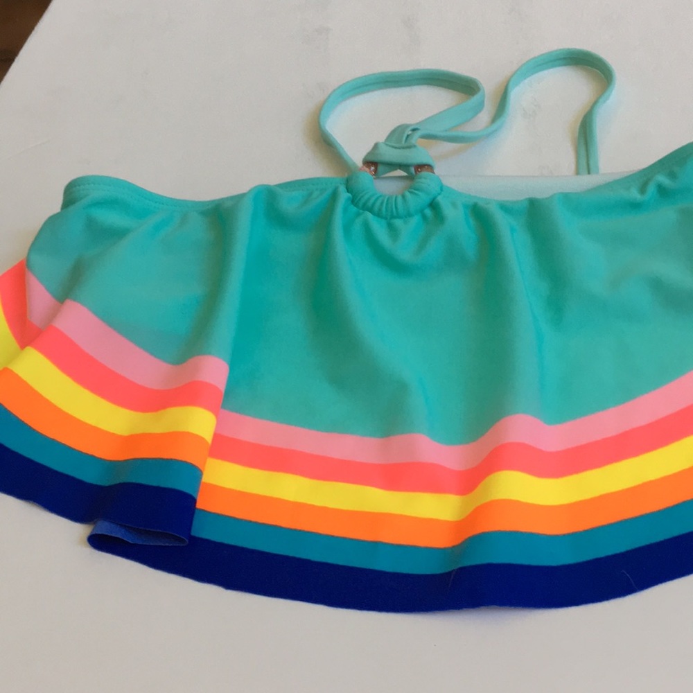 NWT girls xl 14/16 cat & jack swim top
